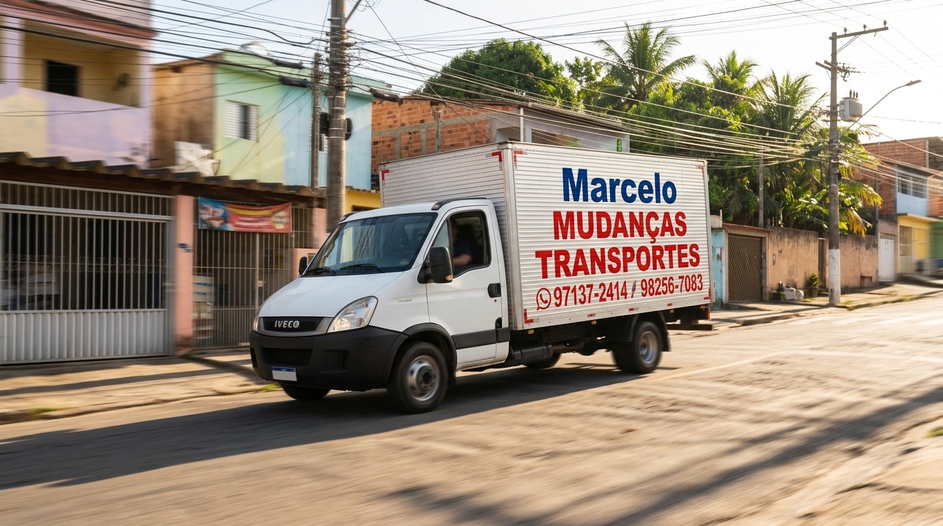 Frete e transporte - MARCELO Mudanças e Transportes