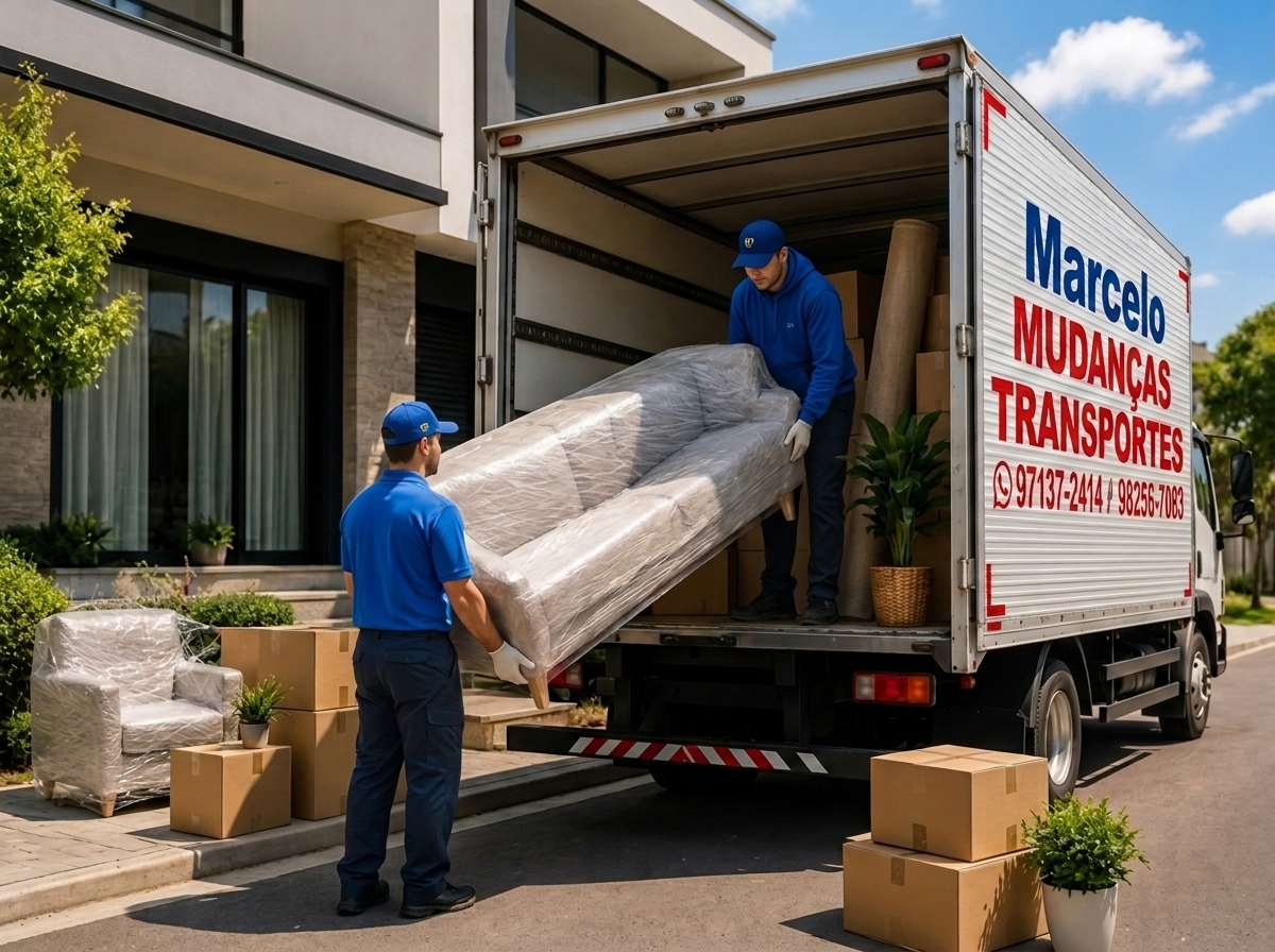 Mudança residencial - MARCELO Mudanças e Transportes